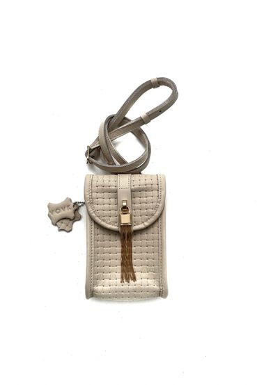 Beige genuine leather bag LIKE 105-Ч Veneto