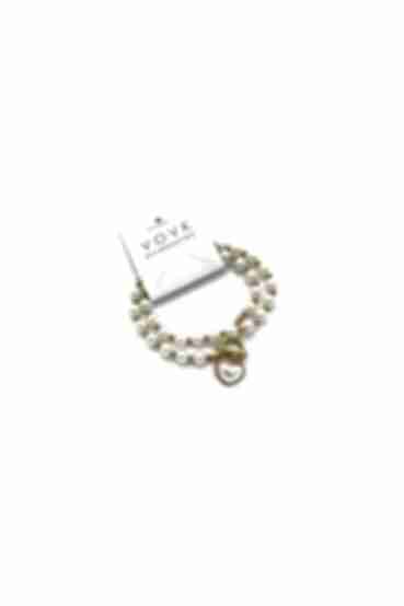 Підвіска P013803 золотиста з перлинами