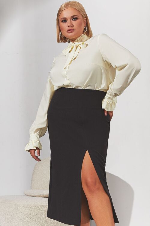 Plus size high waisted skirt 00 hotsell