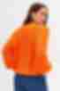 Вязаный свитер оранжевый