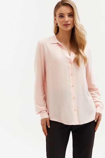 Blush staple cotton shirt