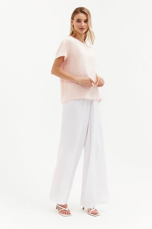 Palazzo pants viscose-harvester milk