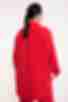 Вискозный костюм блуза и брюки палаццо жатка красный большой размер