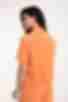Костюм блуза з коротким рукавом та брюки палацо віскоза жатка помаранчевий