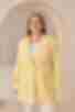Жакет костюмна тканина лимонний великий розмір