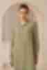 Сукня-сорочка максі штапель хакі