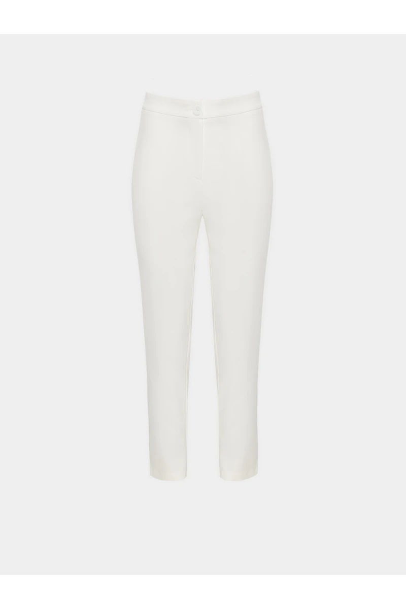 Milk pants made of suit fabric