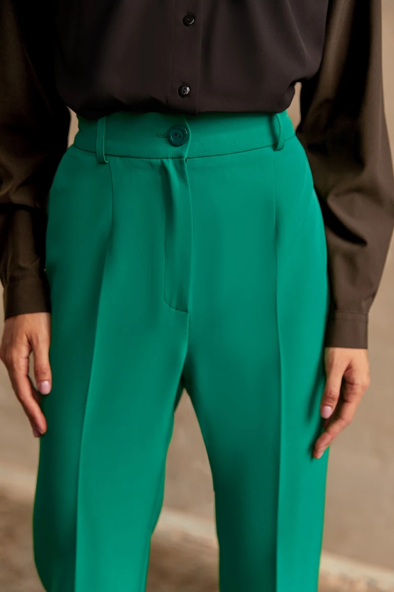 Herbal skinny pants made of suit fabric