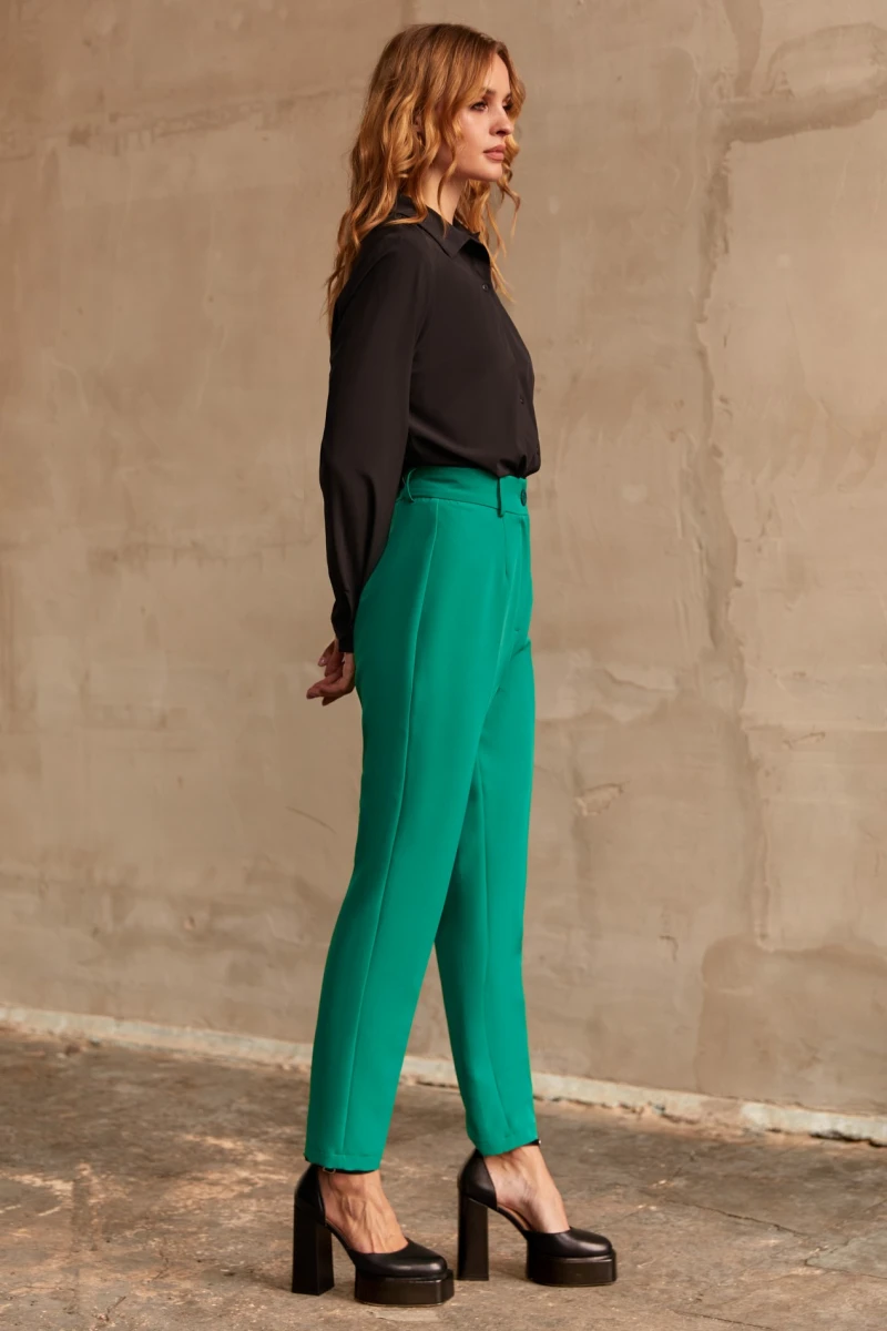 Herbal skinny pants made of suit fabric