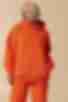 Костюм свитшот с капюшоном и брюки трикотаж с начесом оранжевый