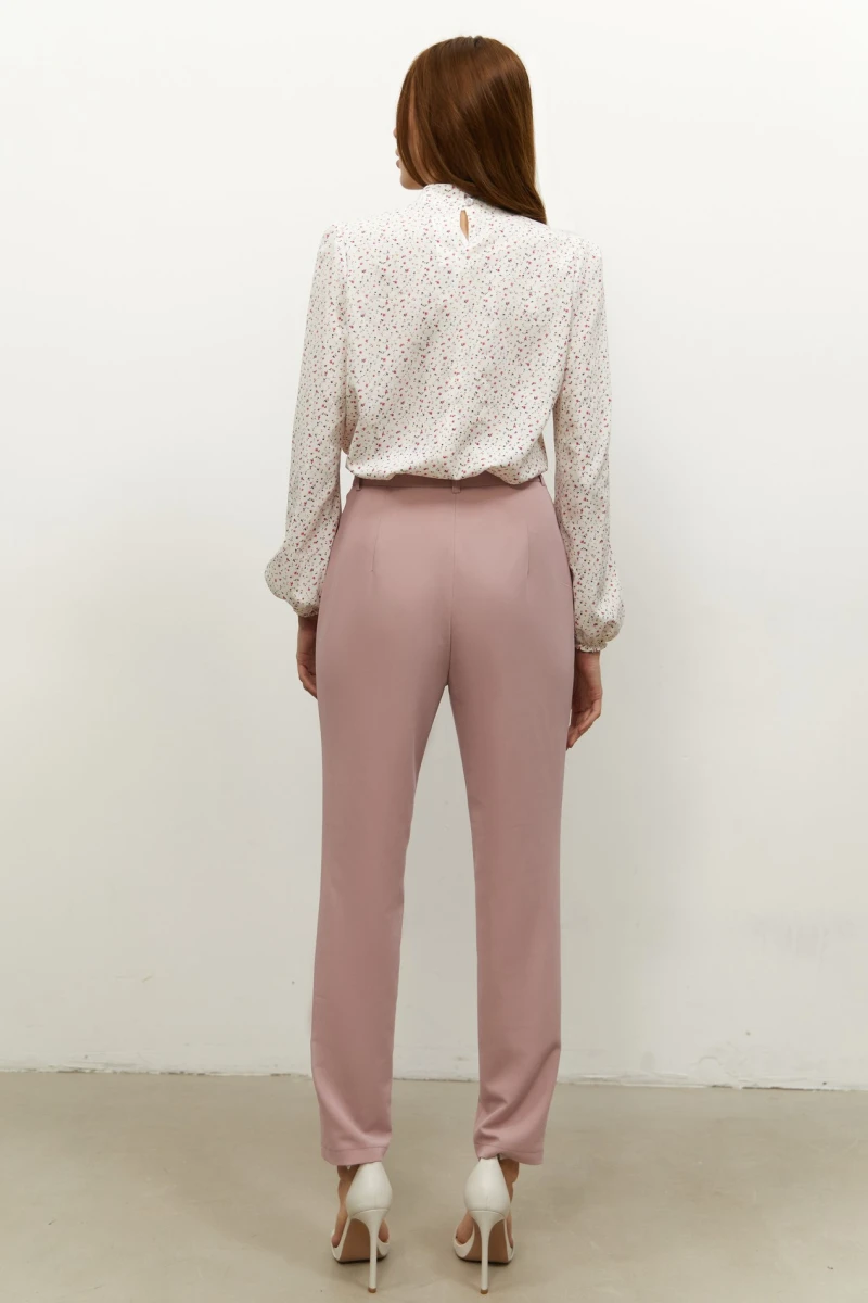 Taffy trousers made suiting fabric