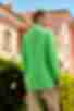 Жакет костюмна тканина неоново-зелений великий розмір