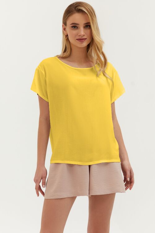 Straight T-shirt staple lemon