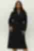 Сукня з вирізом міді софт молочні горохи на чорному великий розмір