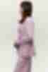 Приталенный жакет из костюмной ткани розовый