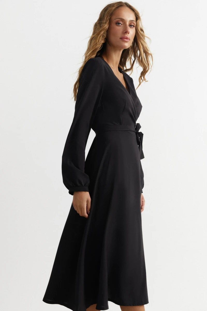 Dress on the back demi soft black #2