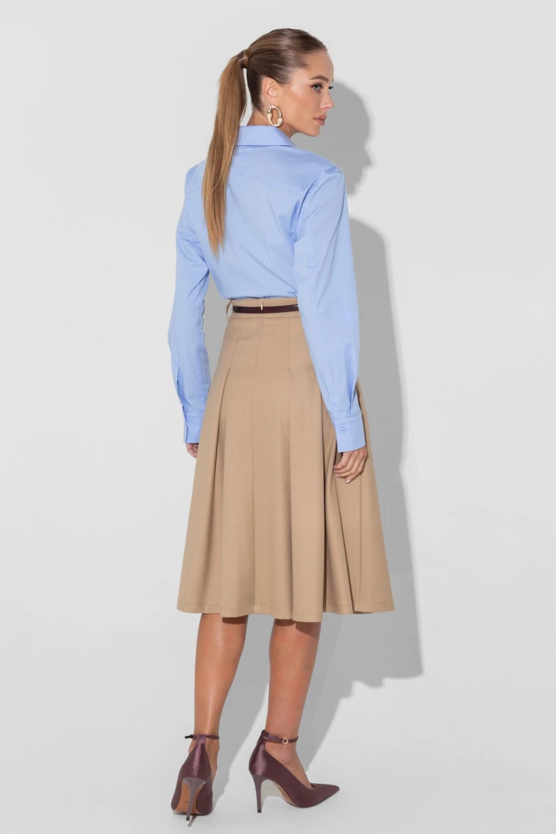 Blue cotton shirt