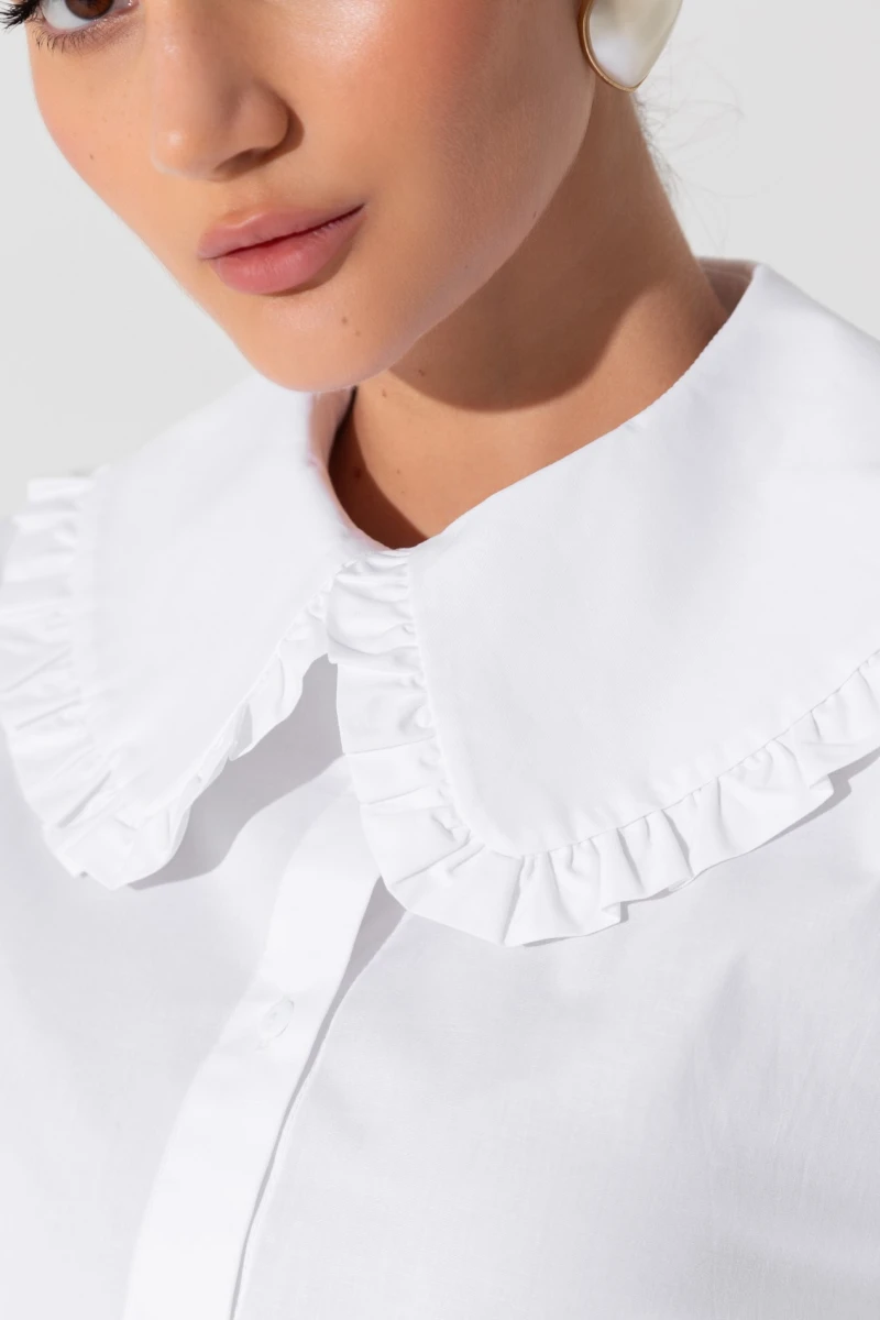 White cotton shirt