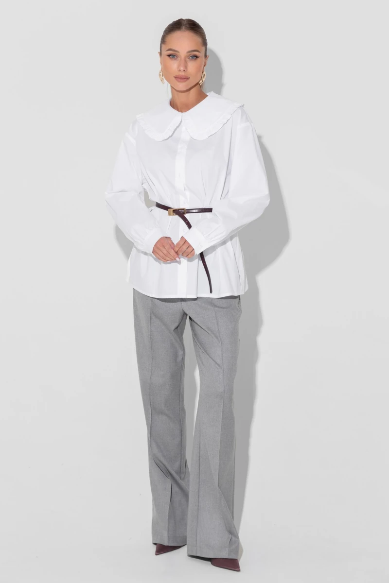 White cotton shirt