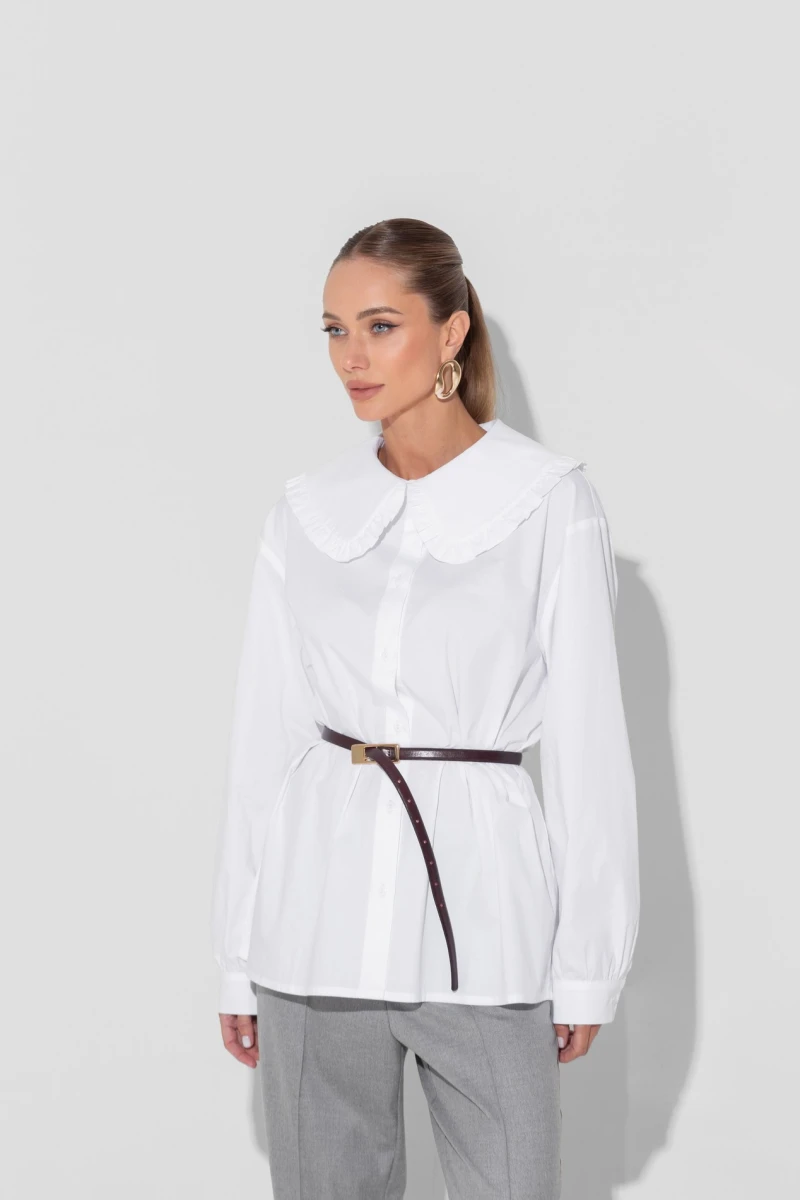 White cotton shirt
