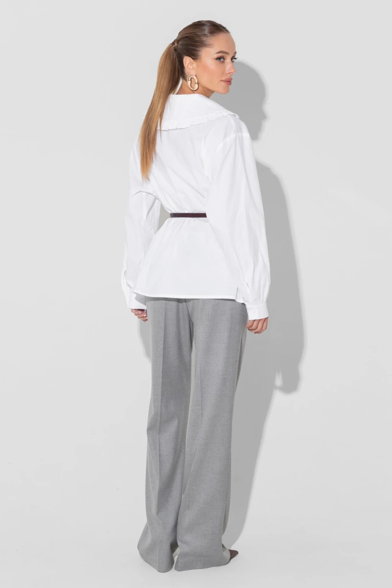 White cotton shirt