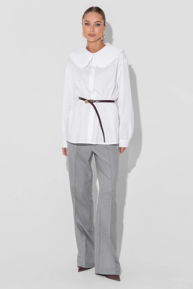 White cotton shirt