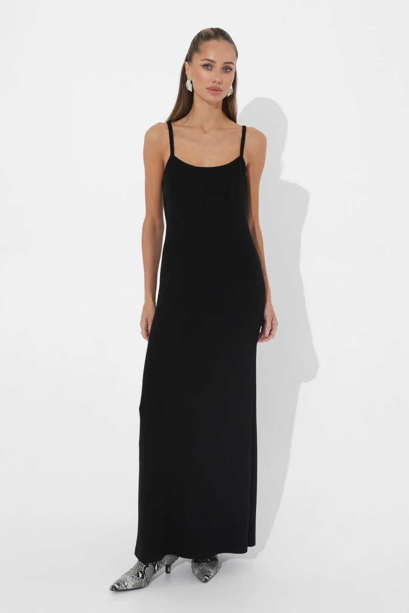 Maxi dress black
