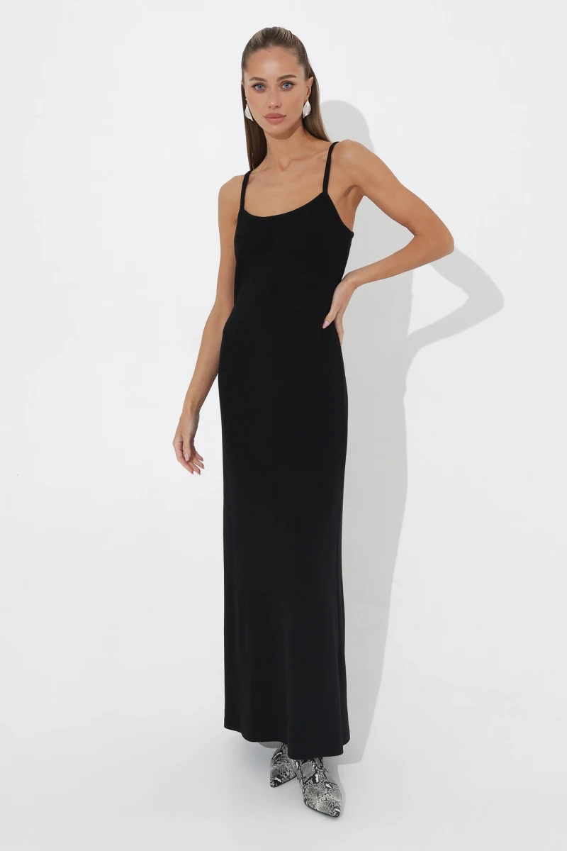 Maxi dress black