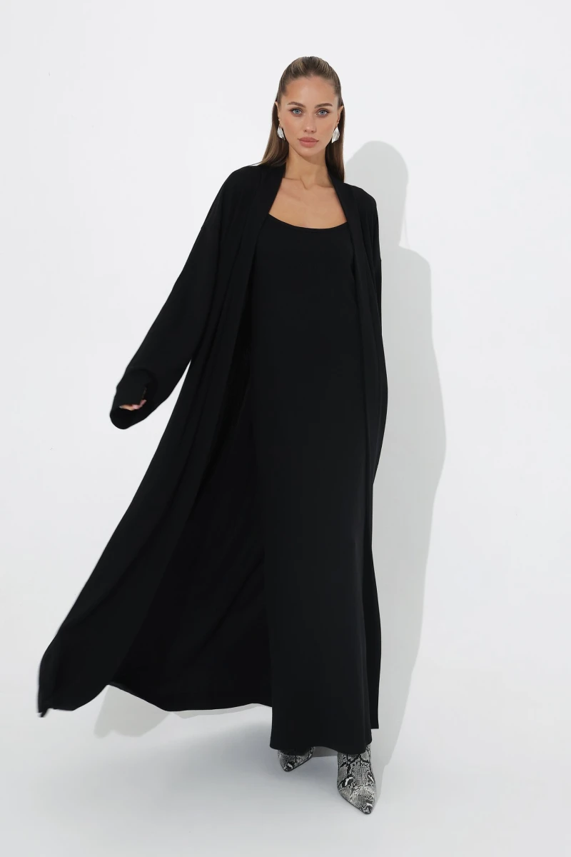 Maxi dress black