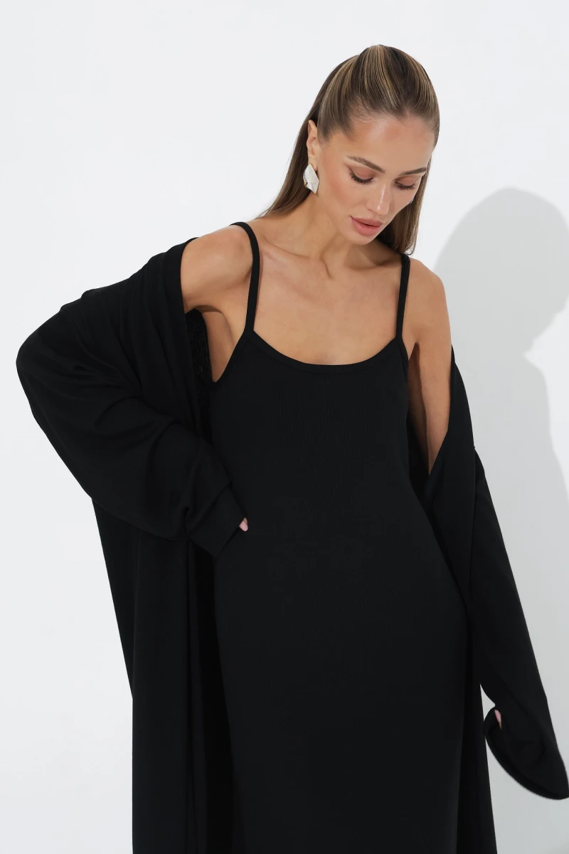 Maxi dress black