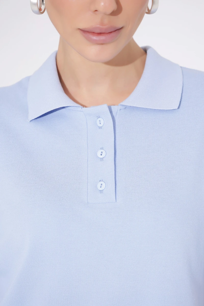 Blue polo