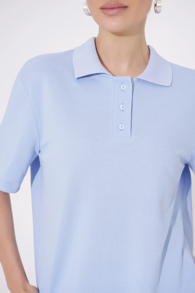 Blue polo