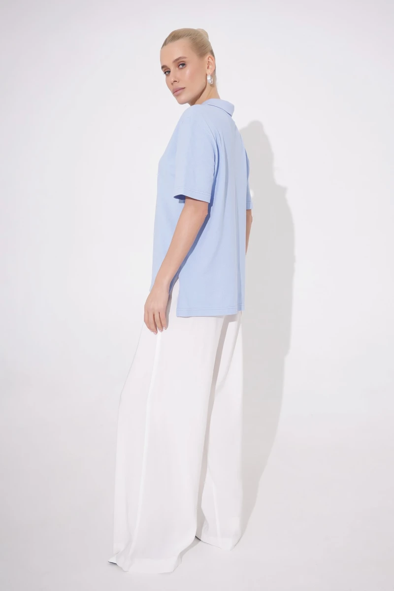 Blue polo