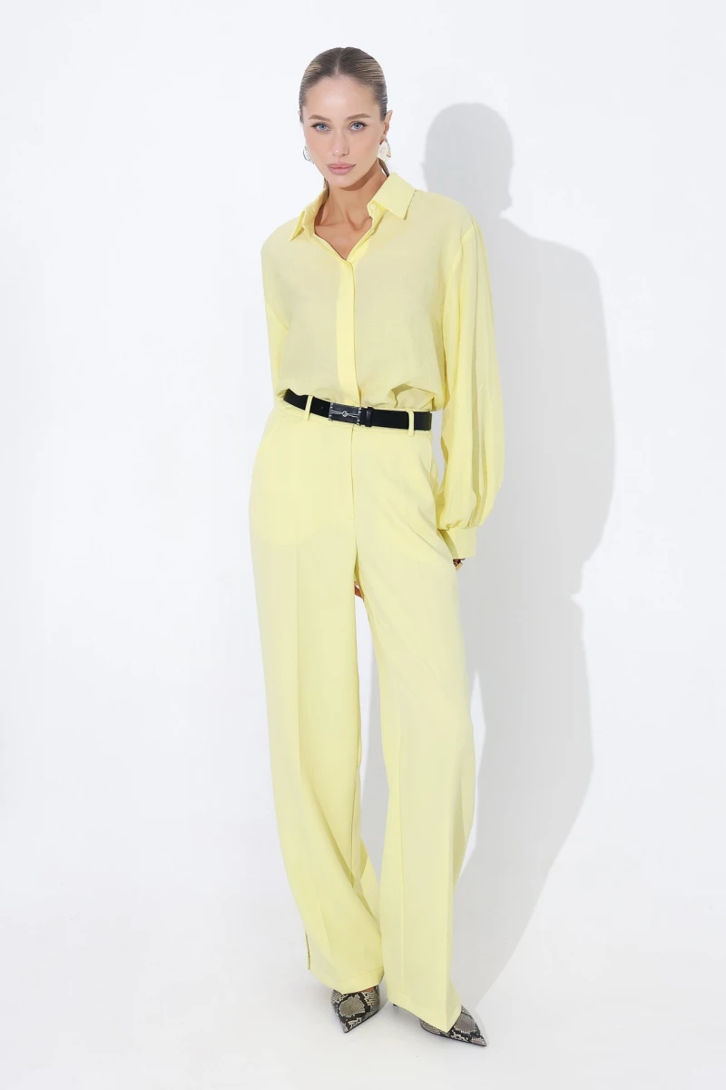 Light yellow trousers