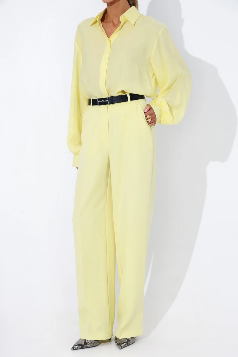 Light yellow trousers