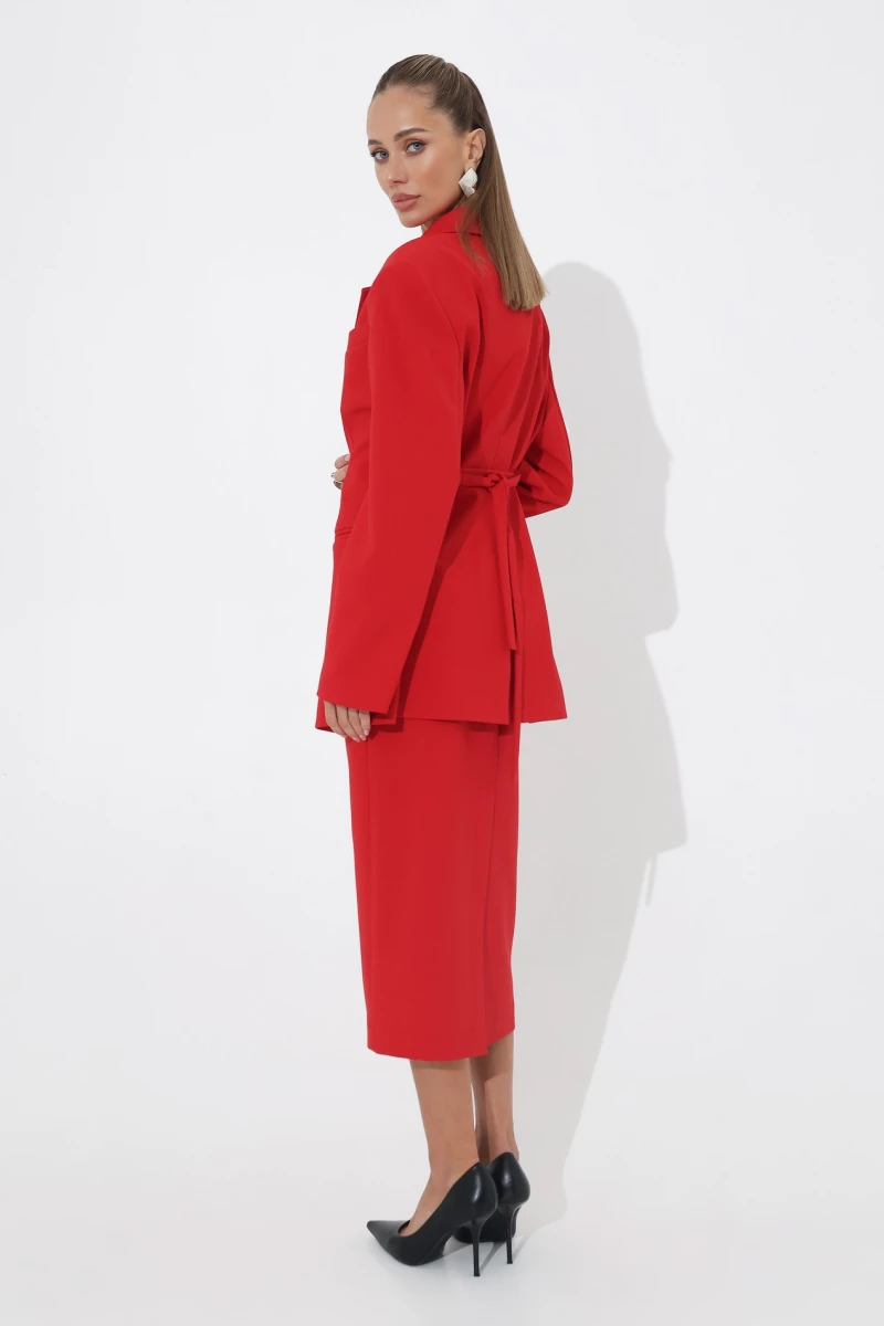 Red jacket