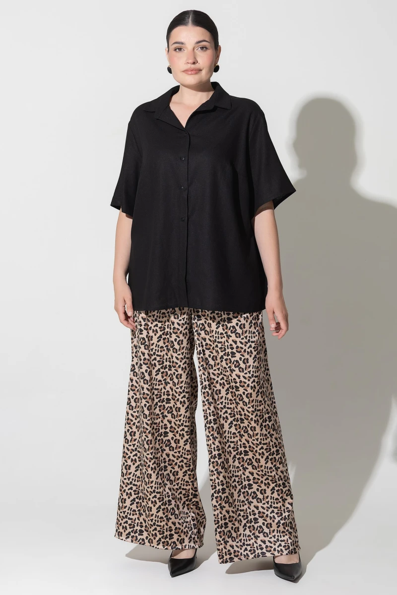 Black shirt plus size