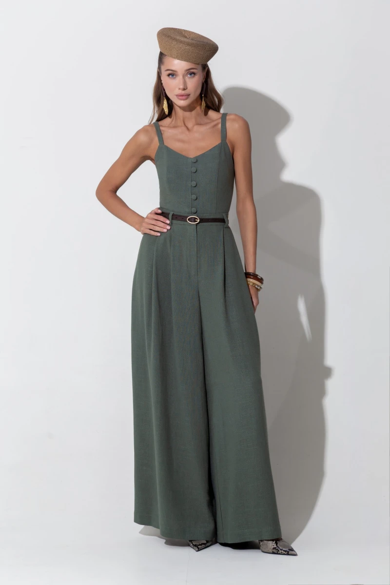 Linen pants khaki 