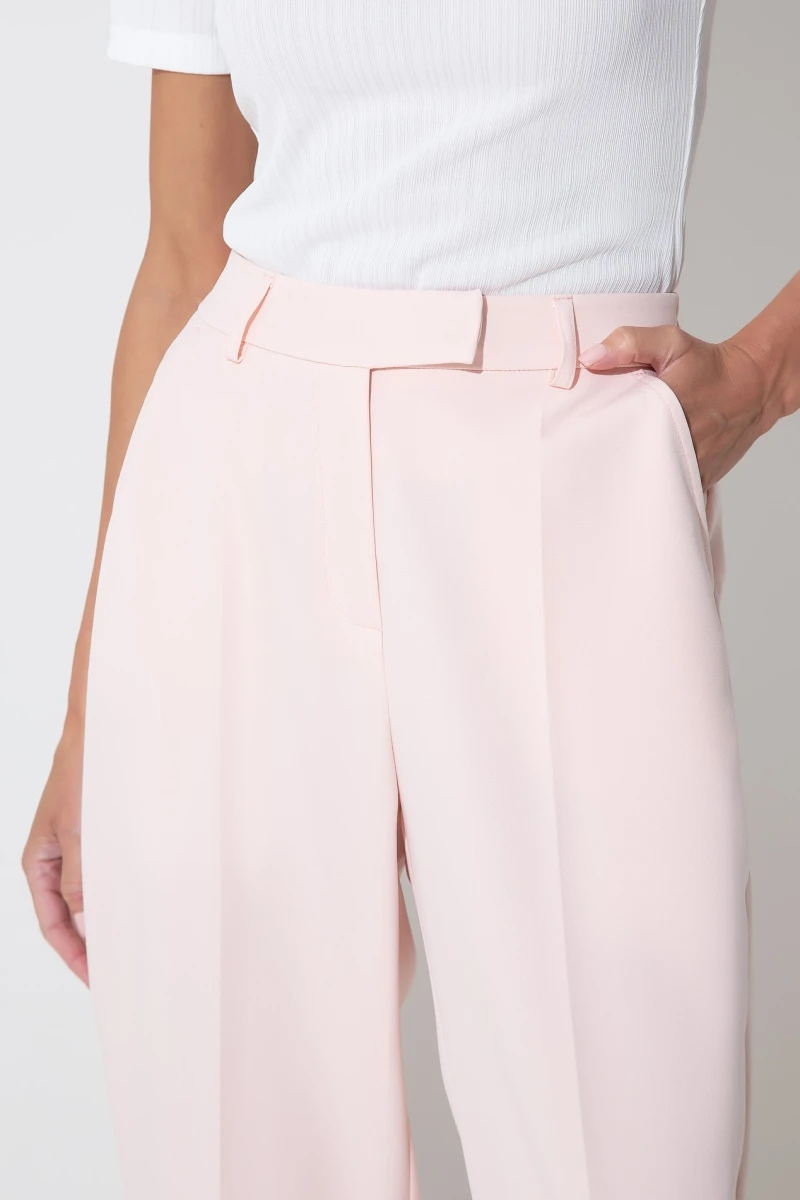 Slim fit pants peach #2