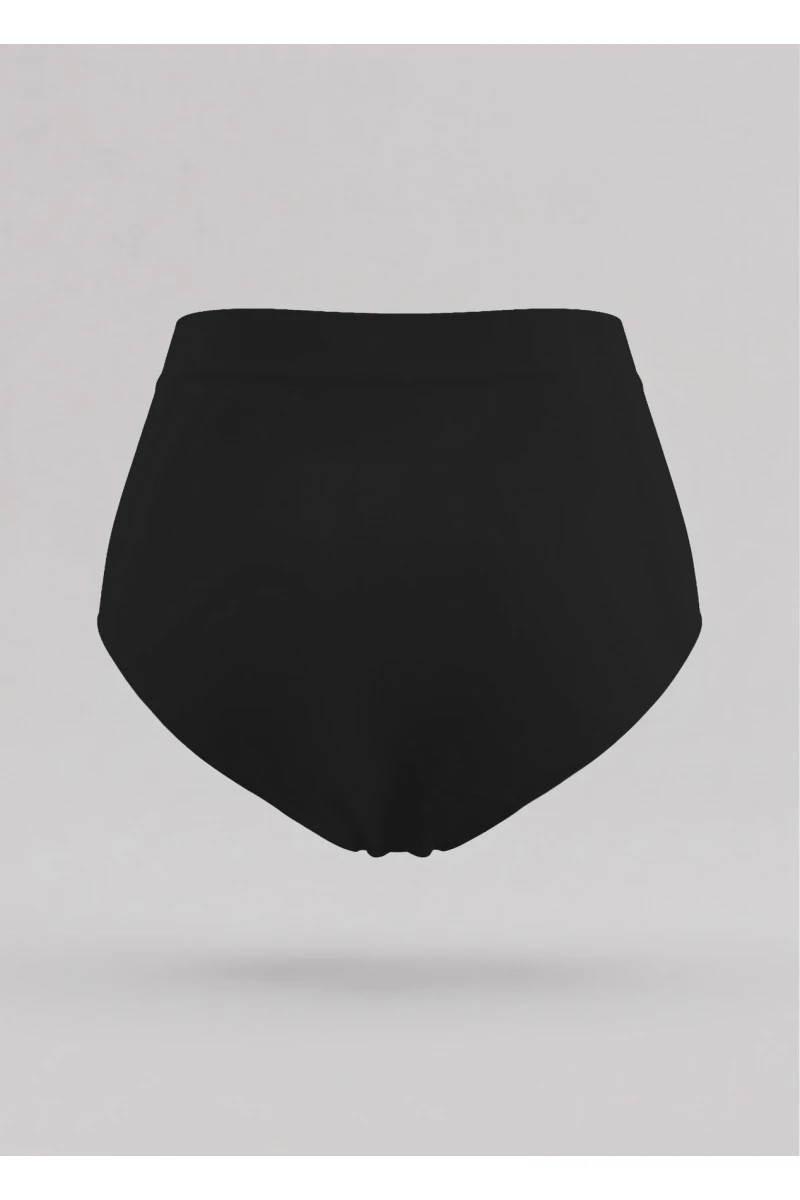 High-rise slips panties black #2