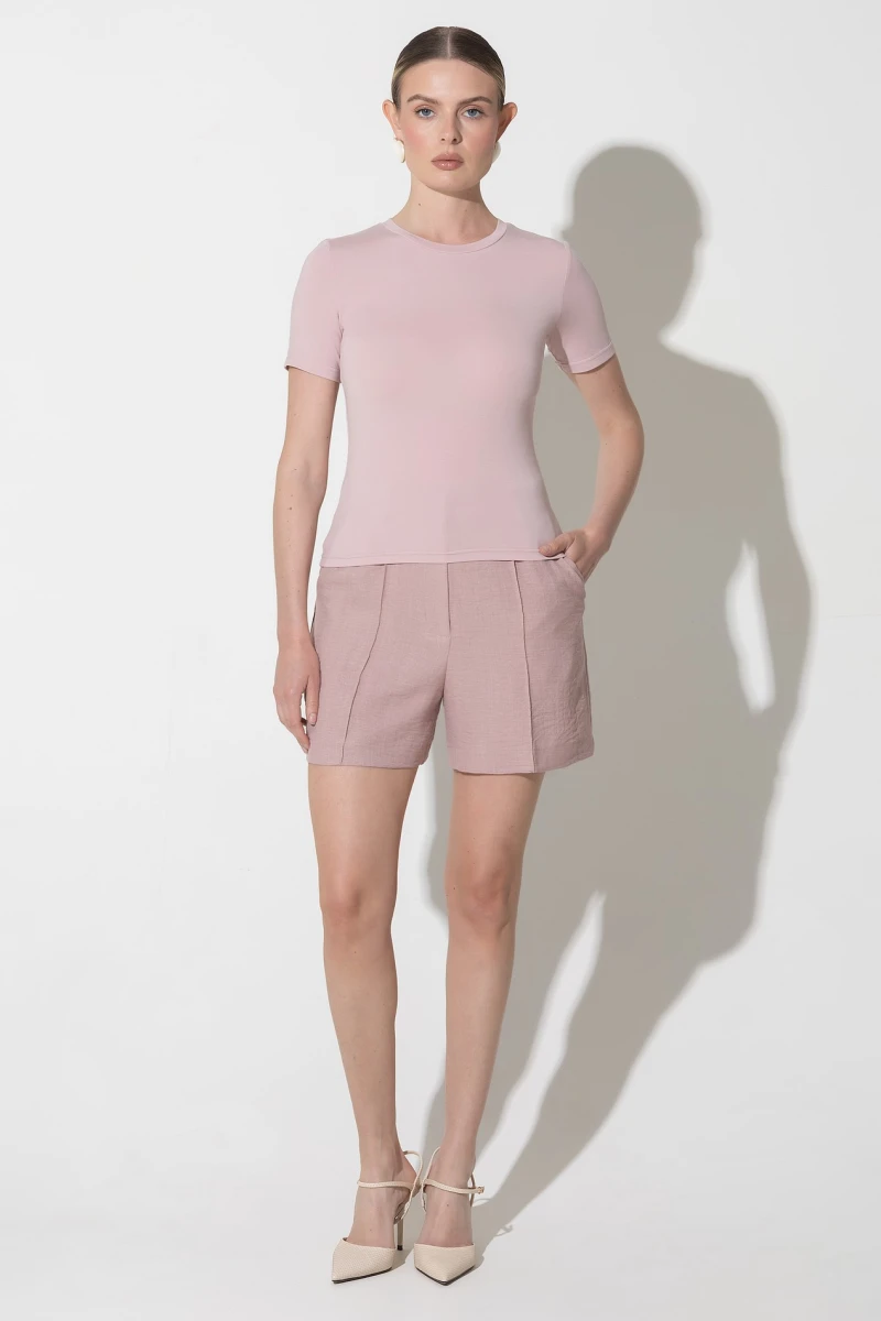 Powdery knit T-shirt #2