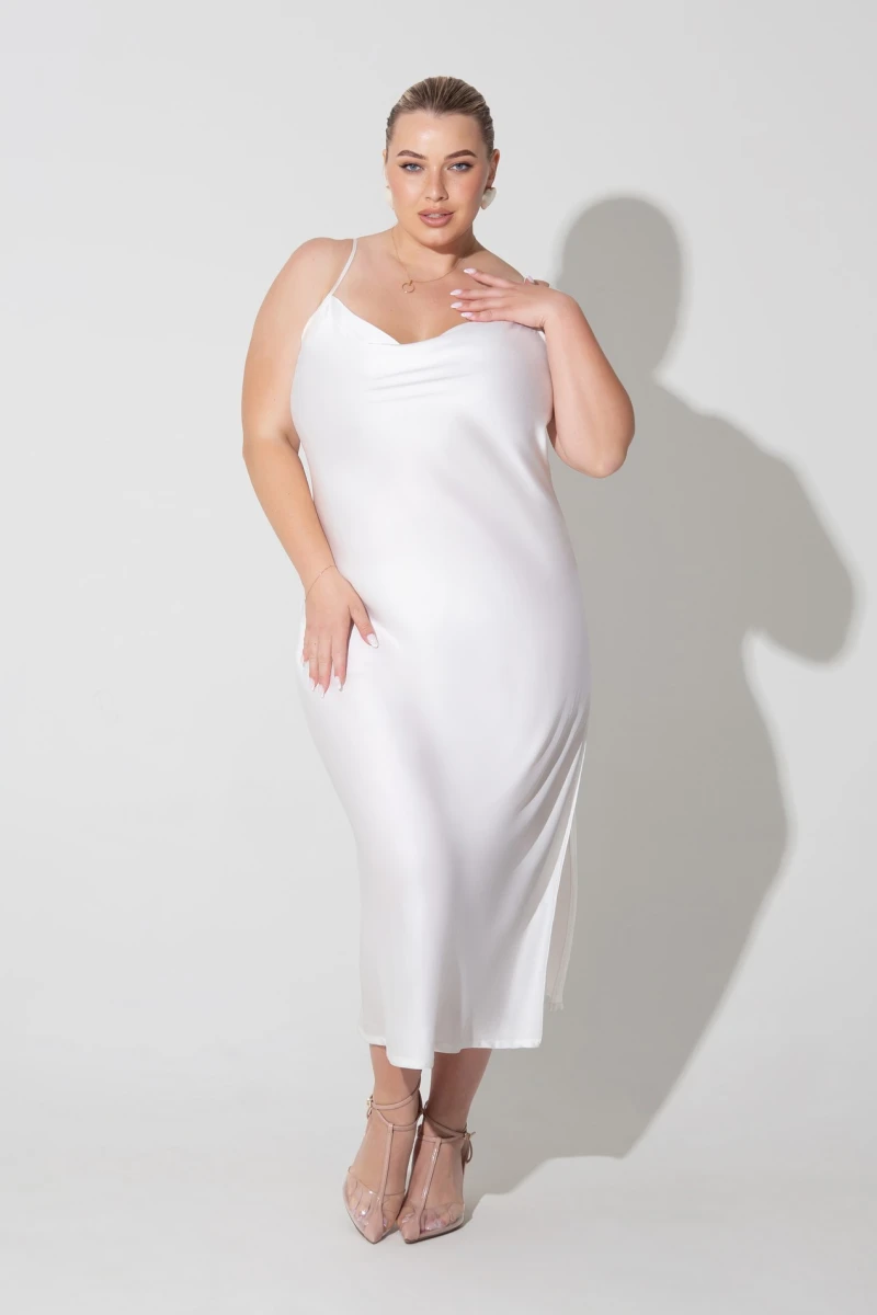 Milk dress-combination large size #2