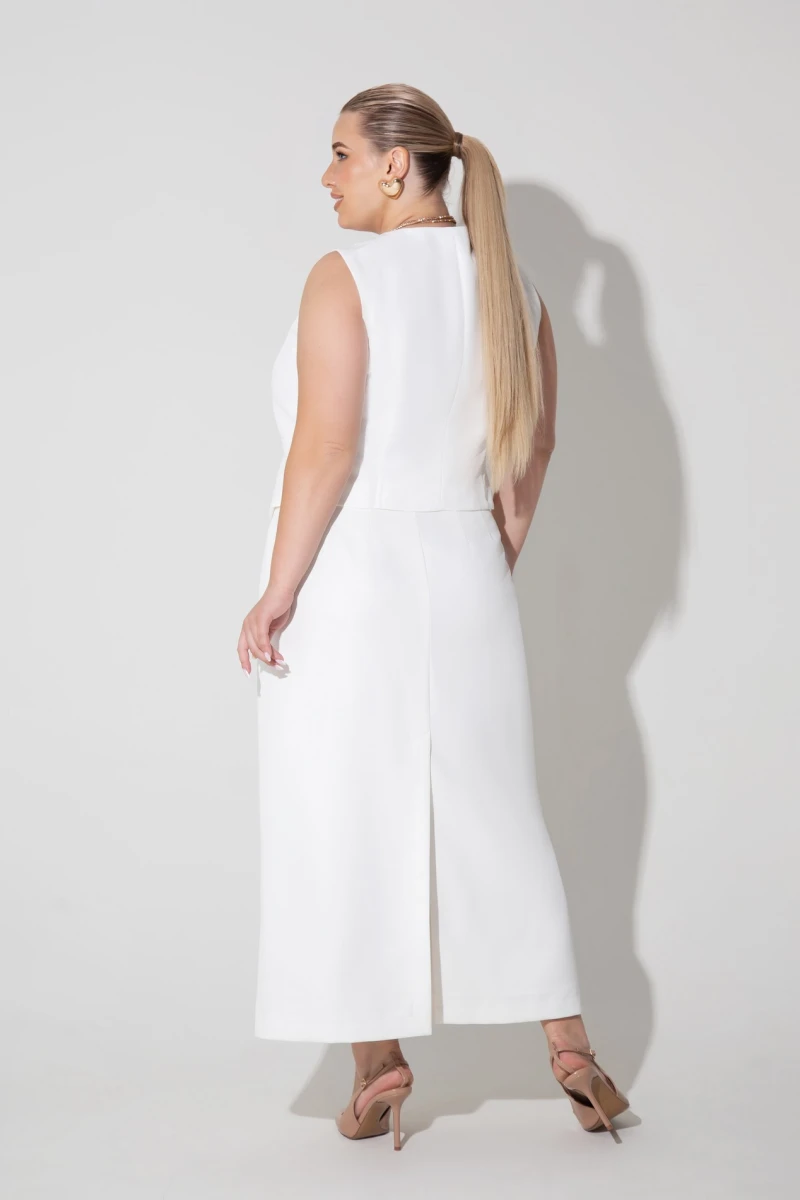 Milk costume vest plus size