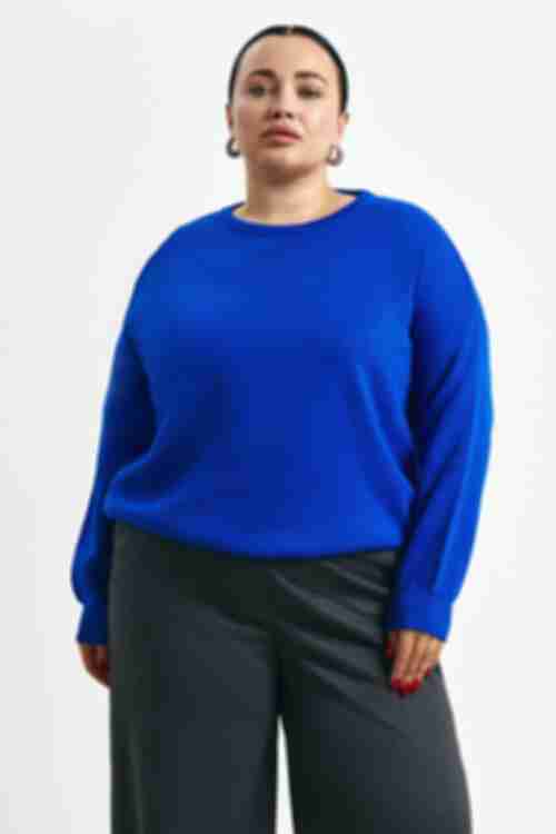 Knitted sweater electrician plus size