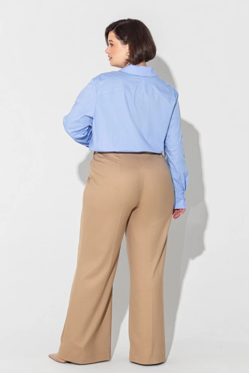 Blue shirt plus size