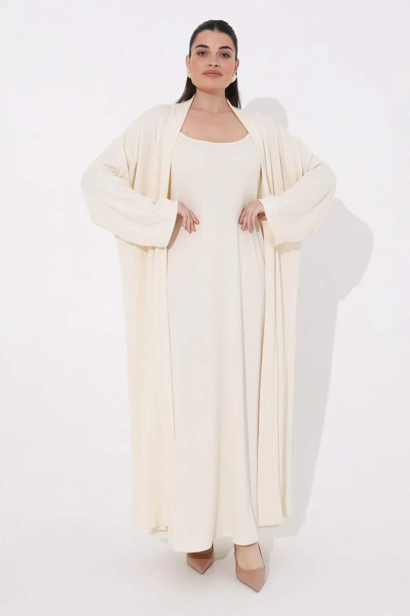 Milk cardigan plus size