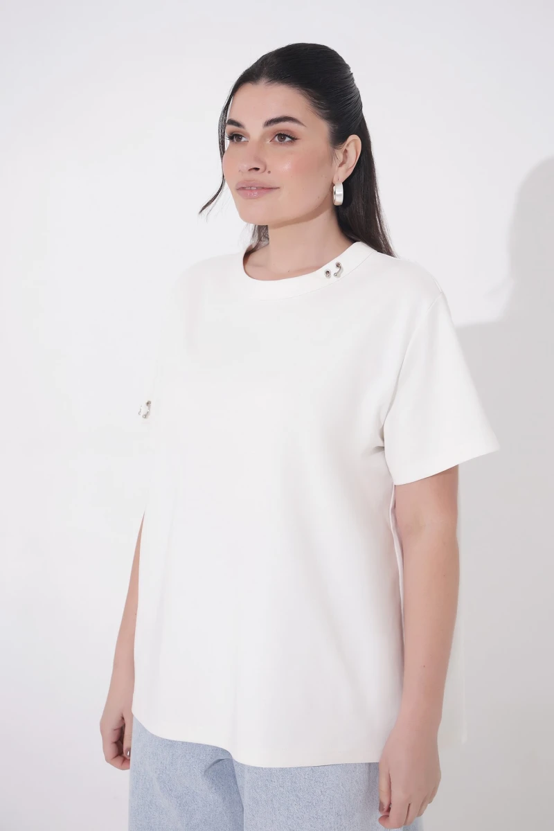 Milk T-shirt  plus size