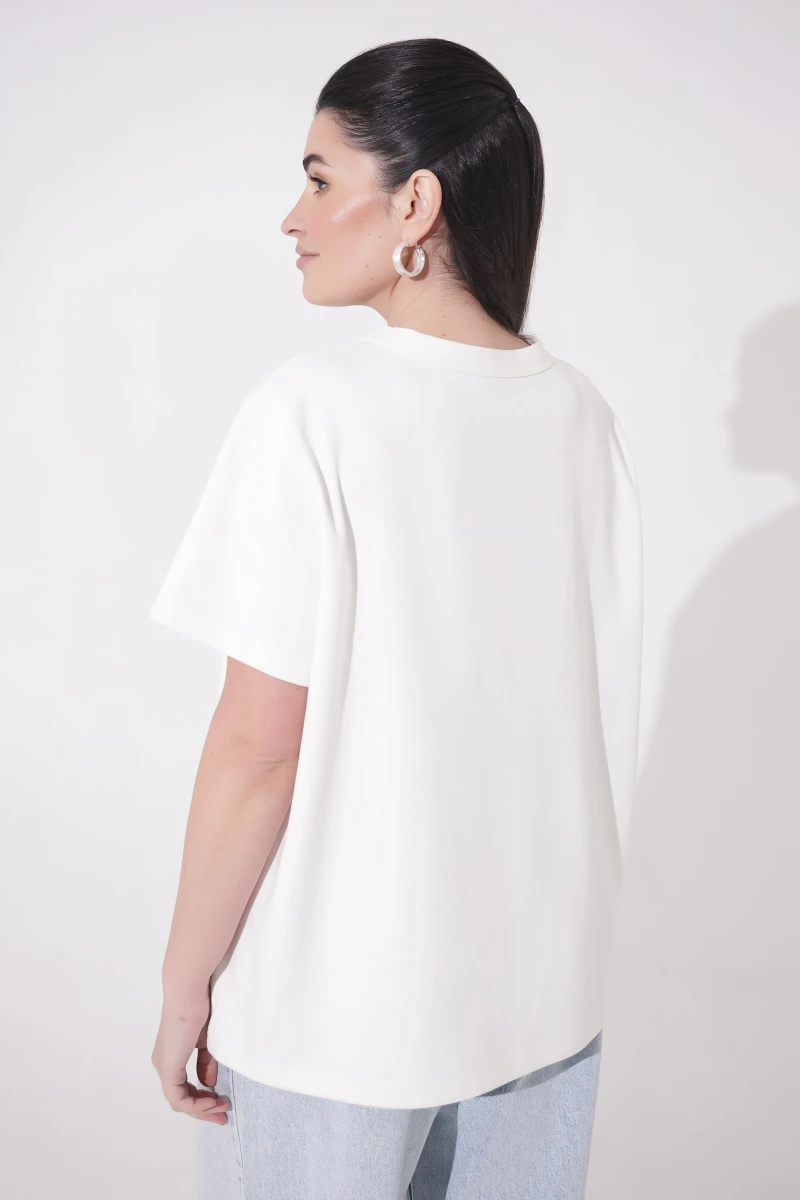Milk T-shirt  plus size