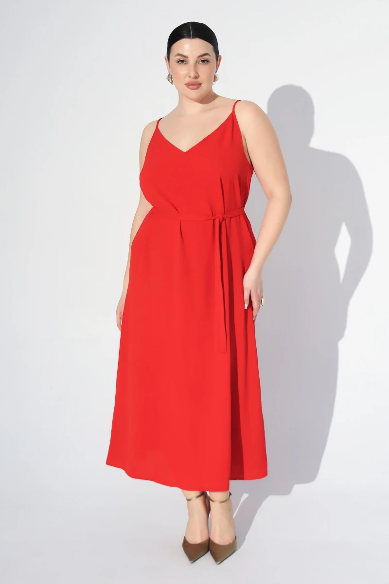 Платье-комбинация plus size
