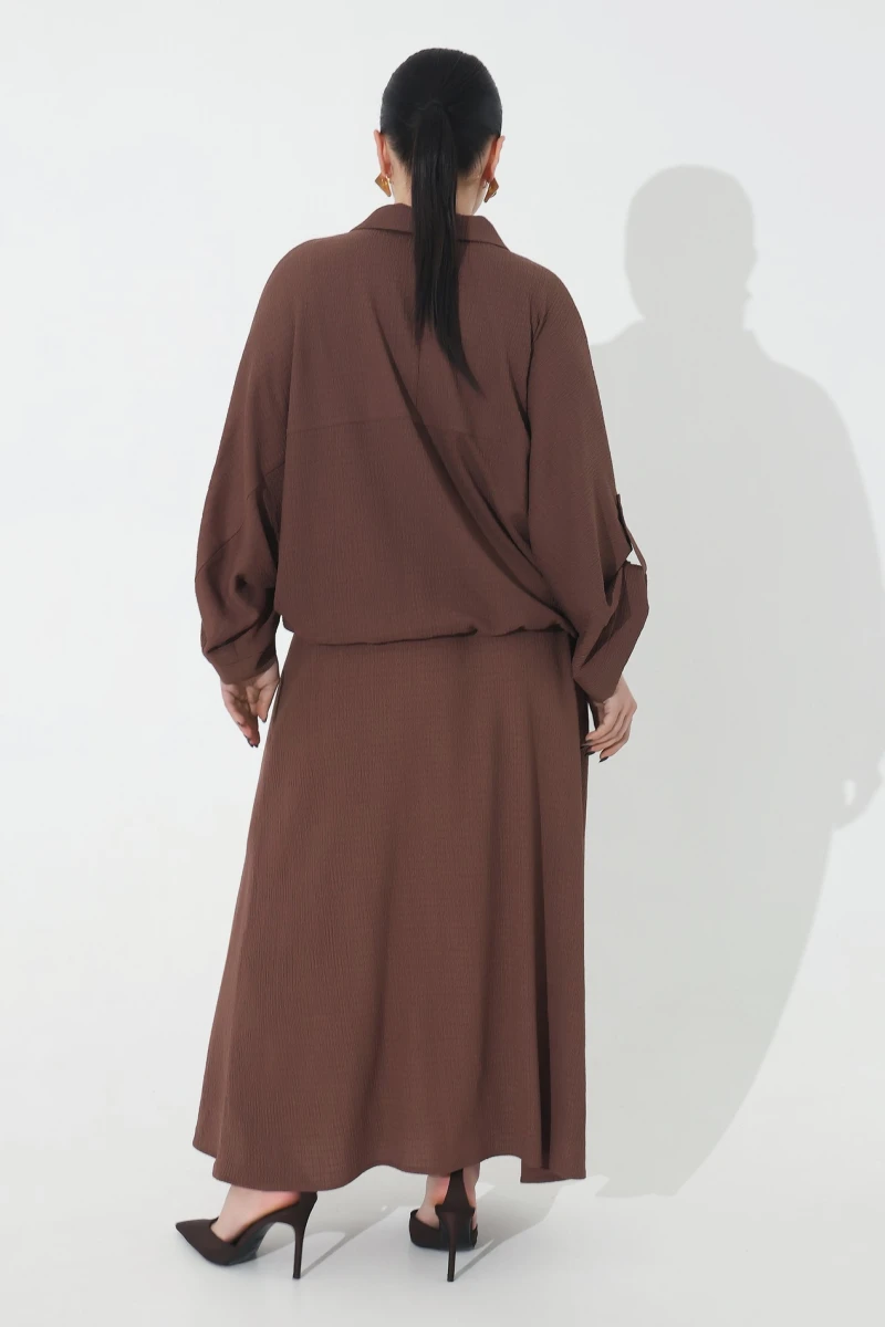 Chocolate shirt plus size